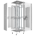 Шкаф телекоммуникационный напольный Cabeus SH-05C-42U80/100 19" для распределительного и серверного оборудования 42U 800x1000x2055мм (ШхГхВ) передняя стеклянная и задняя сплошная металлическ, вид 7