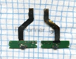 Разъем Micro USB для Nokia Lumia 720 (плата с системным разъемом, микрофоном и шлейфом)