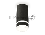 Светильник Ambrella Light XS8162005 SBK/FR черный песок/белый матовый GX53 (C8162, N8445)