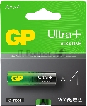 Батарея GP Ultra Plus Alkaline 15AUPA21-2CRSB4 AA (4шт) блистер