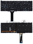 Клавиатура для ноутбука Acer Predator Helios 300 PH315-52 черная с цветной подсветкой