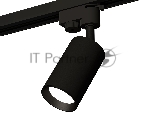Светильник Ambrella light XT6323003 SBK/PBK черный песок/черный полированный MR16 GU5.3 (A2521, C6323, N6103)
