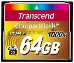 Флеш карта CF 64Gb Transcend TS64GCF1000 (1000X) , вид 3