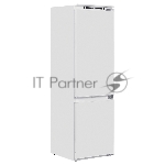 Встраиваемый холодильник Maunfeld MBF193NFW1GR Inverter белый двухкамерный 257/84 л морозилка снизу, No Frost