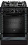 Плита газовая Gefest ПГ 6500-02 0115 черный, конфорок 4 шт, духовка 52 л, 60 см x 85 см x 60 см