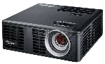 Проектор Optoma ML750e (DLP, LED, WXGA 1280x800, 700Lm, 15000:1, HDMI, USB, MHL, MicroSD, 1x1W speaker, 3D Ready, led 20000hrs, Black, 0.38kg)