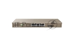 Коммутатор 16GE/2SFP POE MANAGED G3318P-16-250W IP-COM