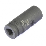 Головка ударная удлиненная шестигранная Stels 22 мм, 1/2", CrMo