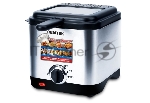 Фритюрница Centek CT-1430 сталь 900 Вт, АНТИПРИГАРНАЯ ЧАША, стальной корпус, ёмкость на 1,5 л масла