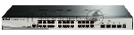Коммутатор D-Link DGS-1510-28X/A1A, 24×1 Гбит/с + 4×10 Гбит/с SFP+, управляемый