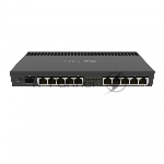 Маршрутизатор MikroTik RB4011iGS+RM, 10×1 Гбит/с (1 PoE-in / 1 PoE-out) + 1×10 Гбит/с SFP+, управляемый