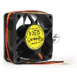 Вентилятор для корпуса Gembird D6025SM-3 черный, 60 мм, 4000 об/мин, 25 дБ, 3 pin