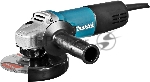 Шлифмашина угловая Makita 9558HNRK 125мм, 840Вт, 11000об\м, плавный пуск, антирестарт, кейс