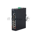 Коммутатор Dahua DH-HS4210-8GT-90, 8×1 Гбит/с + 2×1 Гбит/с SFP, управляемый