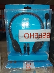 (Поврежденная упаковка) Гарнитура Logitech Headset H110 черный (2 x 3.5мм, кабель 1.8м) (981-000472_ВУ)