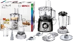 Кухонный комбайн Bosch MCM3501M 800 Вт, Скорости: 2, Блендер 1 л, Чаша 2.3 л, черный/серебристый, вид 45