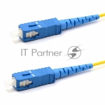 Патч-корд оптический соединительный Rexant (SM), 9/125 (OS2), SC/UPC-SC/UPC, (Simplex), LSZH, 1м