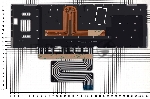 Клавиатура для ноутбука Asus ROG GX501VS GX501VSK черная c подсветкой маленький энтер