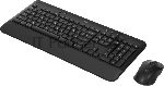Комплект клавиатура+мышь Logitech Signature MK650 беспроводной, USB + Bluetooth, 4000 DPI, серый/чёрный, вид 54