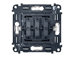 Механизм 3-клавишного выключателя 10A-250V QUANT VM133