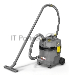 Пылесос Karcher NT 22/1 Ap L серый, 1300 Вт, уборка влажная и сухая, пылесборник мешок 22 л
