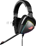 Гарнитура ASUS ROG Delta S чёрный, проводная, USB, подсветка