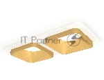 Комплект встраиваемого светильника Ambrella light XC7905004 SWH/SGD белый песок/золото песок MR16 GU5.3 (C7905, N7704)