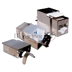 Модуль Keystone, RJ45, кат.6, STP, 180 градусов
