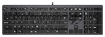 Клавиатура проводная A4Tech Fstyler FX50, USB, серый