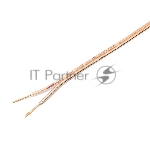 Акустический кабель Cablexpert CC-TC2x1,0-30M, прозрачный, 30 м, бухта