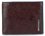 Кошелек мужской Piquadro Blue Square PU257B2R/MO коричневый натур.кожа