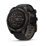 Умные часы Garmin Fenix 8, 1.6" AMOLED, Wi-Fi, Bluetooth, NFC, 100м, серый / черный