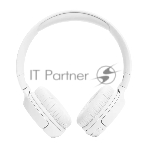 Беспроводные наушники JBL Tune 520BT белый, накладные, Bluetooth, быстрая зарядка, складная конструкция