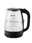 Электрочайник Blackton Bt KT100G черный, 1.7 л, 1500 Вт, скрытый нагревательный элемент