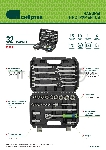 Набор инструментов Сибртех, 1/2", пластиковый кейс, 32 предмета