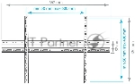 Кронштейн Arm media PLASMA-1 new черный, 32"-90", max 55 кг, VESA 600x400 мм