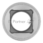 Головка торцевая Matrix, 13 мм, 6-гранная, CrV, под квадрат 1/2", хромированная