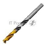 Сверло спиральное по металлу 7,5 x 109мм, Р6М5, Golden Tip, многогранная заточка Denzel