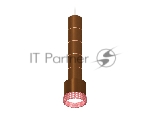 Светильник Ambrella Light XP8117005 SCF/PI кофе песок/розовый GX53