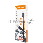 Кабель GoPower GP01T USB (m)-Type-C (m) 1.0м 2.4A ПВХ черный (1/800)
