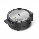Вафельница BQ ST1009 черный/стальной, WAFFLE. 1000 Вт, приготовление 4 вафель одновременно, антипригарное покрытие панелей Non-Stick PRO, равномерный нагрев, теплоизолированная ручка, противоскользящие ножки, 2 индикатора работы: нагрева и питания, диапазон температур нагрева: 230 °С, материал корпуса: металл, бакелит, материал панелей : металл, размер рабочей поверхности: диаметр 190 мм, количество панелей: 2, вид панелей: венские вафли, длина шнура: 0.7 м, напряжение: 220-240 В, 50-60 Гц, защита от поражения электротоком: класс I"