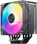 Устройство охлаждения(кулер) Bloody AC-12 ARGB Soc-AM5/AM4/1200/1700/1851 черный 4-pin 14-26dB Al+Cu 230W 582gr Ret (AC-12-ARGB230-BK)