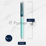 Ручка роллер Waterman Hemisphere Colour Blocking (2190124) Green CT F черн. черн. подар.кор.