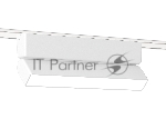 Светильник трековый светодиодный GV1483 WH белый IP20 10W 4200K 48V 230x26x80