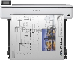 Плоттер струйный Epson SureColor SC-T5100, A0, цветной, 36", 1200x2400 dpi, USB, Gigabit Ethernet, WiFi, вид 9