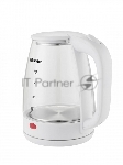 Электрочайник Blackton Bt KT100G белый, 1.7 л, 1500 Вт, скрытый нагревательный элемент