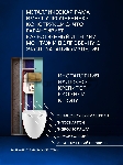 Комплект BAU 6 в 1: рамная инсталляция BAU NEO 45, унитаз подвесной безободковый вихревой со скрытым сливом Bau Dream Hurricane3, сиденье дюропласт микролифт, кнопка смыва BAU Stil, бронза