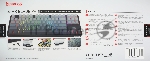 Клавиатура Redragon Star Blade Pro гибридная, USB Type-A, Bluetooth, радиоканал, чёрный, вид 31