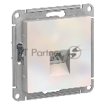 Механизм розетки компьютерной AtlasDesign RJ45 жемчуг SchE ATN000483