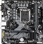Материнская плата Gigabyte B760M H DDR4, LGA 1700, Intel B760, 2xDDR4, 4xSATA, 2xM.2, 1xPCIe 4.0 x16, 1xPCIe x1, 1xHDMI, 1xVGA, 1x 1Gb LAN, 2xUSB 2.0, 4xUSB 3.2 Gen 1, 3x3.5 мм, 7.1, Micro ATX